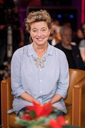 MDR Riverboat actress Margarita Broich on the occasion of the recording of the MDR talk show Riverboat on 27 11 2025 at Mediacity Leipzig 20251127SFL0003