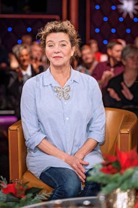 MDR Riverboat actress Margarita Broich on the occasion of the recording of the MDR talk show Riverboat on 27 11 2025 at Mediacity Leipzig 20251127SFL0006