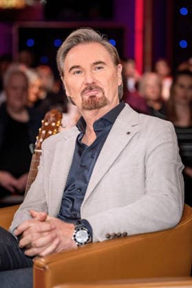 MDR Riverboat singer Nik P Nikolaus Presnik on the occasion of the recording of the MDR talk show Riverboat on 27 11 2025 at Mediacity Leipzig 20251127SFL0019