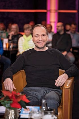 MDR Riverboat presenter Mario D Richardt on the occasion of the recording of the MDR talk show Riverboat on 27 11 2025 at Mediacity Leipzig 20251127SFL0038