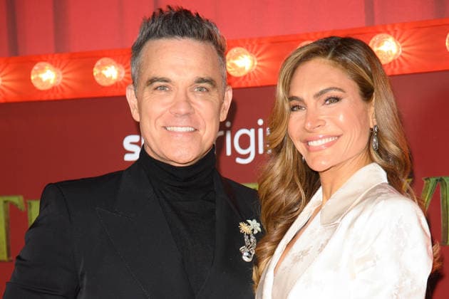 Tinsel Town World Premiere at Vue, Leicester Square, London, UK Robbie Williams and Ayda Field (Ayda Field Williams) attends The Tinsel Town World Premiere at Vue, Leicester Square in London, England, UK on Thursday 27 November, 2025., Credit:Justin Ng Avalon UK, England, London, Vue, Leicester Square Copyright: xJustinxNgx xAvalonx 1055029975