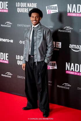 Lo que nadie quiere ver Premiere, Madrid, Spain - 24 Nov 2025 Adam Nourou attends to Lo que nadie quiere ver Premiere at Callao Cinema on 24 November, 2025 in Madrid, Spain. (Credit: Miguel Escavias Alfa Images) Madrid Callao Cinema Madrid Spain Copyright: x x2025xMiguelxEscavias AlfaxImagesx