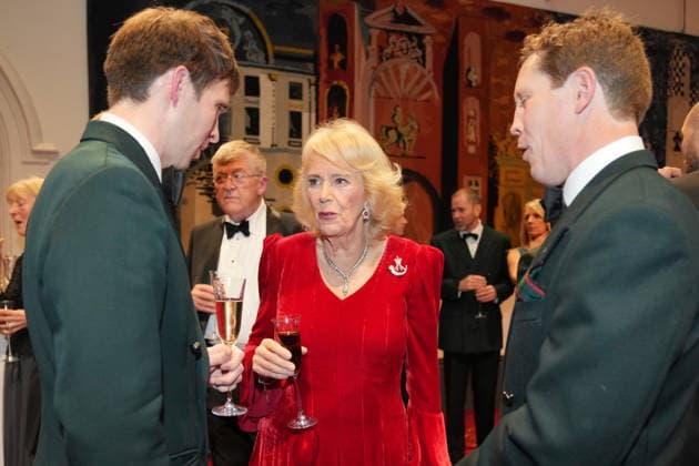 Britain Royals Britain s Queen Camilla, Colonel-in-Chief The Rifles and Royal Colonel 4th Battalion The Ranger Regiment, attends the Biennial RIFLES Awards Dinner, in London, Thursday, Nov. 27, 2025., Credit:Kin Cheung Avalon GBR, London  Copyright: xKinxCheungx xAvalonx 1055039241