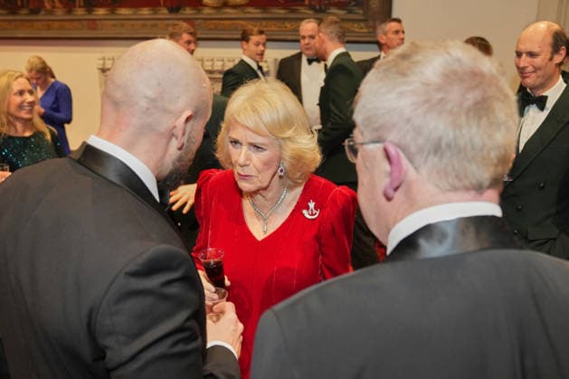 Britain Royals Britain s Queen Camilla, Colonel-in-Chief The Rifles and Royal Colonel 4th Battalion The Ranger Regiment, attends the Biennial RIFLES Awards Dinner, in London, Thursday, Nov. 27, 2025., Credit:Kin Cheung Avalon GBR, London  Copyright: xKinxCheungx xAvalonx 1055039291