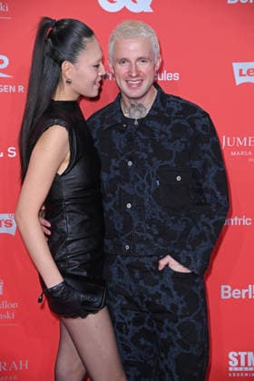 Marcus Butler with girlfriend Tory Kim GQ MEN OF THE YEAR AWARDS 2025 at the Metropol in Berlin on 27 11 2025