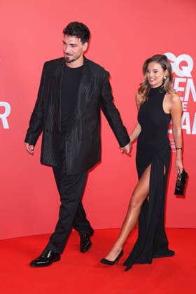 Mats Hummels with girlfriend Nicola Cavanis GQ MEN OF THE YEAR AWARDS 2025 at the Metropol in Berlin on 27 11 2025