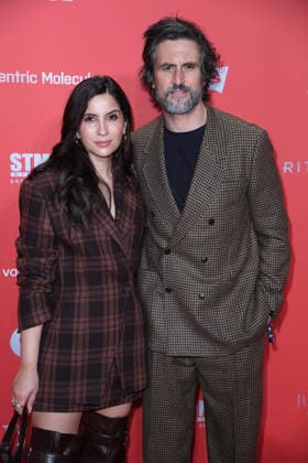 Chryssanthi Kavazi with husband Tom Beck GQ MEN OF THE YEAR AWARDS 2025 at the Metropol in Berlin on 27 11 2025