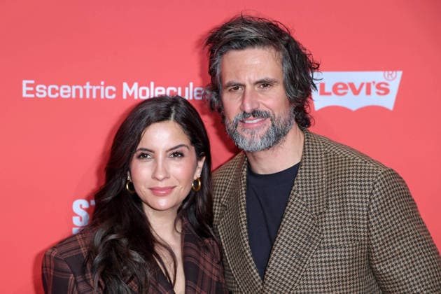 Chryssanthi Kavazi with husband Tom Beck GQ MEN OF THE YEAR AWARDS 2025 at the Metropol in Berlin on 27 11 2025