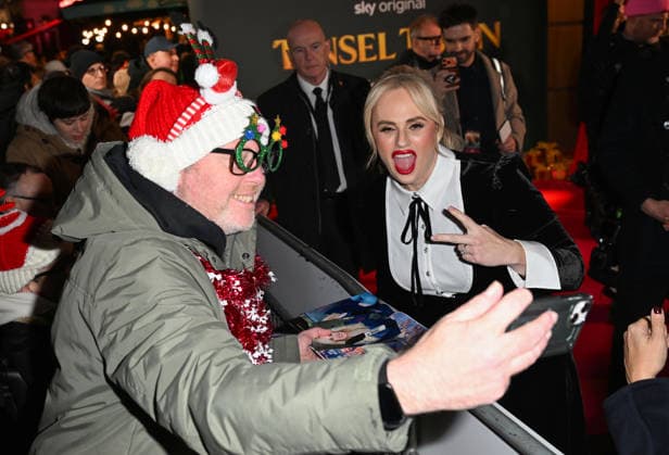 Celebrities attend the world premiere of ˜Tinsel Town™ at Vue Leicester Square, London Featuring: Rebel Wilson Where: London, United Kingdom When: 27 Nov 2025 Credit: Cover Images EDITORIAL USE ONLY. NOT FOR USE BY NEWSPAPERS BASED IN THE UK. Copyright: xx coverimg55297612