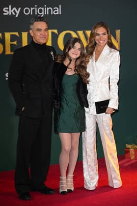 Celebrities attend the world premiere of ˜Tinsel Town™ at Vue Leicester Square, London Featuring: Robbie Williams, Teddy Williams, Ayda Field Williams Where: London, United Kingdom When: 27 Nov 2025 Credit: Cover Images EDITORIAL USE ONLY. NOT FOR USE BY NEWSPAPERS BASED IN THE UK. Copyright: xx coverimg55297614