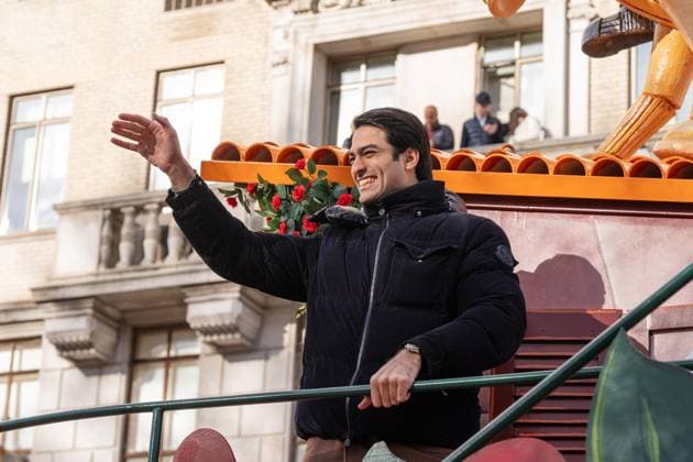 November 27, 2025, Bronx, New York, USA: Matteo Bocelli rides on float during 99th annual 2025 Macy s Thanksgiving Day Parade in Midtown Manhattan on Central Park West in New York, NY on November 27, 2025 Bronx USA - ZUMAr339 20251127_znp_r339_017 Copyright: xLevxRadinx
