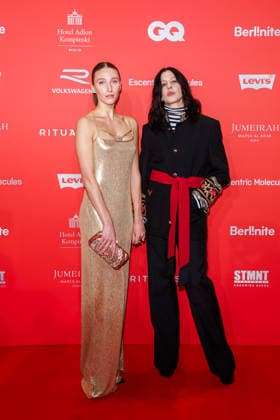 Award 27 GQ Men of the Year Award 2025 Devon Teuscher and Anne Imhof at the 27 GQ Men of the Year Award at the Metropol on 27 11 2025 inBerlin Copyright: xEventpressxKochanx