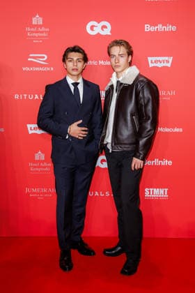 Award 27 GQ Men of the Year Award 2025 Noah Miguel Oechsle Rodriguez and Paul Bohme at the 27 GQ Men of the Year Award at the Metropol on 27 11 2025 inBerlin Copyright: xEventpressxKochanx