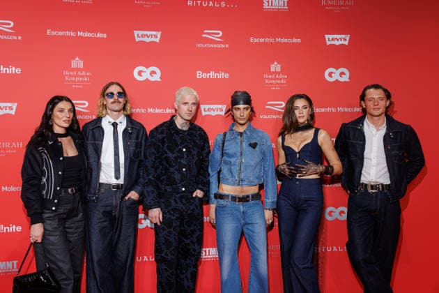 Award 27 GQ Men of the Year Award 2025 Jemilla Pir, Jackson Irvine, Marcus Butler, Dustin Hanke, Stefanie Giesinger and Fabian Reese at the 27 GQ Men of the Year Award at the Metropol on 27 11 2025 inBerlin Copyright: xEventpressxKochanx