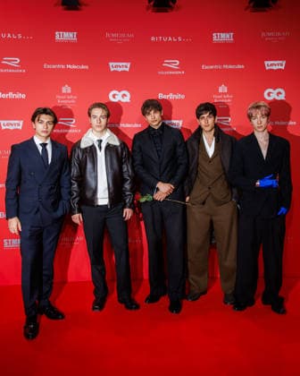 Award 27 GQ Men of the Year Award 2025 Noah Miguel Oechsle Rodriguez, Paul Bohme, Giuliano Poplawski and Marlon Noah at the 27 GQ Men of the Year Award at the Metropol on 27 11 2025 inBerlin Copyright: xEventpressxKochanx