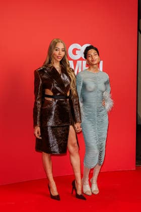 Award 27 GQ Men of the Year Award 2025 Munroe Bergdorf and Indya Moore at the 27 GQ Men of the Year Award at the Metropol on 27 11 2025 inBerlin Copyright: xEventpressxKochanx