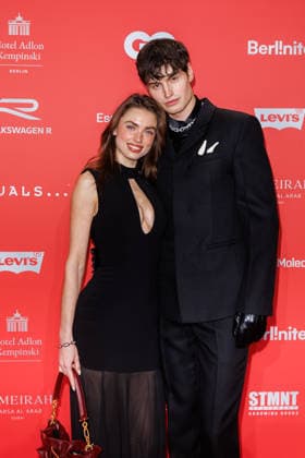Award 27 GQ Men of the Year Award 2025 Charleen Weiss and Moritz Hau at the 27 GQ Men of the Year Award at the Metropol on 27 11 2025 inBerlin Copyright: xEventpressxKochanx