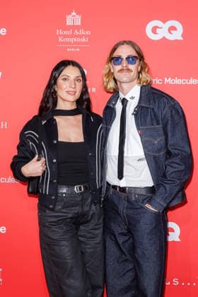 Award 27 GQ Men of the Year Award 2025 Jemilla Pir and Jackson Irvine at the 27 GQ Men of the Year Award at the Metropol on 27 11 2025 inBerlin Copyright: xEventpressxKochanx