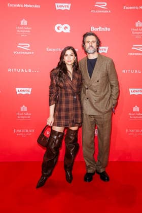 Award 27 GQ Men of the Year Award 2025 Chryssanthi Kavazi and Tom Beck at the 27 GQ Men of the Year Award at Metropol on 27 11 2025 inBerlin Copyright: xEventpressxKochanx