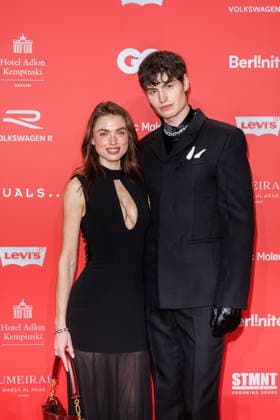 Award 27 GQ Men of the Year Award 2025 Charleen Weiss and Moritz Hau at the 27 GQ Men of the Year Award at the Metropol on 27 11 2025 inBerlin Copyright: xEventpressxKochanx