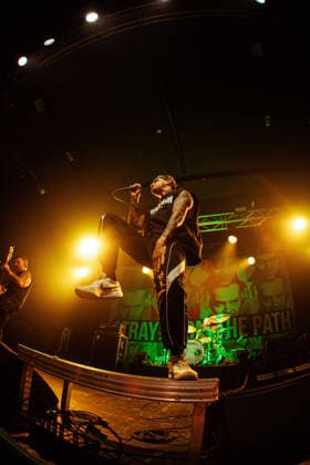 Andrew Dijorio of Stray From The Path Clockworked - Final UK Tour at Manchester Academy, UK, 27 November 2025, Credit:Maryleen Avalon  Copyright: xMaryleenx xAvalonx 1055062278