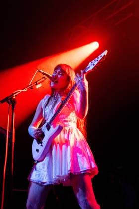 Jess Allanic of Calva Louise at Clockworked - Final UK Tour at Manchester Academy, UK, 27 November 2025, Credit:Maryleen Avalon  Copyright: xMaryleenx xAvalonx 1055062681