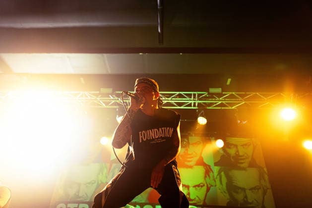 Andrew Dijorio of Stray From The Path Clockworked - Final UK Tour at Manchester Academy, UK, 27 November 2025, Credit:Maryleen Avalon  Copyright: xMaryleenx xAvalonx 1055062735
