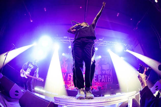 Andrew Dijorio of Stray From The Path Clockworked - Final UK Tour at Manchester Academy, UK, 27 November 2025, Credit:Maryleen Avalon  Copyright: xMaryleenx xAvalonx 1055063003