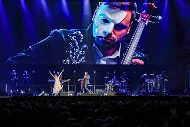 HAUSER ˜Rebel Is Back Tour™ The O2 Arena , London, United Kingdom Thursday 27 November 2025. HAUSER Performing on his ˜Rebel Is Back Tour™ to The O2 Arena , London, United Kingdom Thursday 27 November 2025., Credit:Ray Hill Avalon  Copyright: xRayxHillx xAvalonx 1055054684