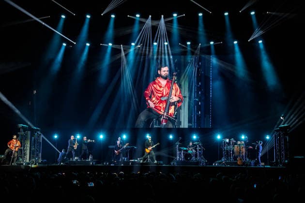 HAUSER ˜Rebel Is Back Tour™ The O2 Arena , London, United Kingdom Thursday 27 November 2025. HAUSER Performing on his ˜Rebel Is Back Tour™ to The O2 Arena , London, United Kingdom Thursday 27 November 2025., Credit:Ray Hill Avalon  Copyright: xRayxHillx xAvalonx 1055054929