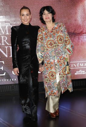 Noomi Rapace et Teona Strugar Mitevska Avant premiere du film Teresa au cinéma Pathé Convention à Paris le 27 novembre 2025 Coadic Guirec Bestimage Preview screening of the film Teresa at the Pathé Convention cinema in Paris on November 27, 2025 Paris France  Copyright: xCOADICxGUIRECx xBESTIMAGExCOADICxGUIRECx xBESTIMAGEx