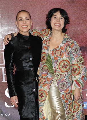 Noomi Rapace et Teona Strugar Mitevska Avant premiere du film Teresa au cinéma Pathé Convention à Paris le 27 novembre 2025 Coadic Guirec Bestimage Preview screening of the film Teresa at the Pathé Convention cinema in Paris on November 27, 2025 Paris France  Copyright: xCOADICxGUIRECx xBESTIMAGExCOADICxGUIRECx xBESTIMAGEx