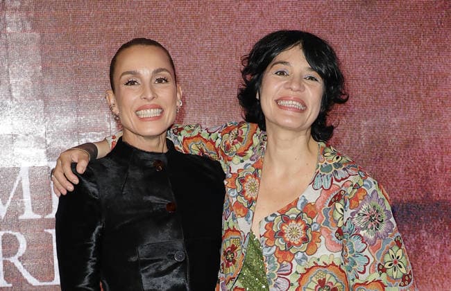 Noomi Rapace et Teona Strugar Mitevska Avant premiere du film Teresa au cinéma Pathé Convention à Paris le 27 novembre 2025 Coadic Guirec Bestimage Preview screening of the film Teresa at the Pathé Convention cinema in Paris on November 27, 2025 Paris France  Copyright: xCOADICxGUIRECx xBESTIMAGExCOADICxGUIRECx xBESTIMAGEx