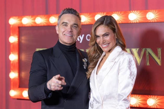 Tinsel Town film premiere Guests attend Tinsel Town film premiere in Leicester Square Featuring: Robbie Williams, Ayda Field Williams Where: London, United Kingdom When: 27 Nov 2025 Credit: Phil Lewis WENN London United Kingdom Copyright: xPhilxLewis WENNx wenn40810234 PLAAx wenn40810234