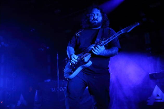 Josh Thomas from the band Thousand Below at a concert as support for Adept at Astra Kulturhaus in Berlin, November 27, 2025 Thousand Below concert Berlin