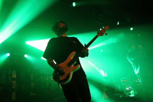Josh Billimoria from the band Thousand Below at a concert as support for Adept at Astra Kulturhaus in Berlin, November 27, 2025 Thousand Below concert Berlin