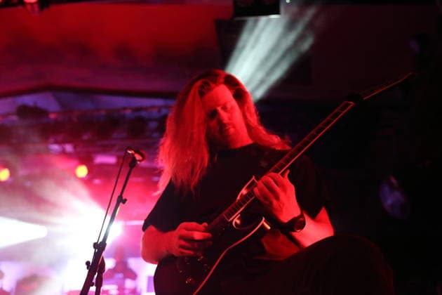 Gustav Lithammer from the band Adept at a concert at the Astra Kulturhaus in Berlin, November 27, 2025 Adept concert Berlin