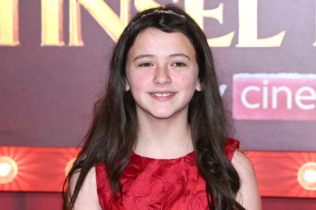 Matilda Firth at the premiere of the Sky film Tinsel Town The Wonder of Stoneford at Vue Cinema West End London, 27 11 2025 Foto:xS.xVasx xFuturexImagex tinsel_5145