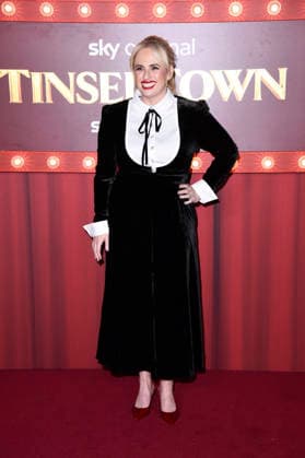 Rebel Wilson at the premiere of the Sky film Tinsel Town The Wonder of Stoneford at Vue Cinema West End London, 27 11 2025 Foto:xS.xVasx xFuturexImagex tinsel_5191