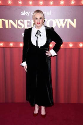 Rebel Wilson at the premiere of the Sky film Tinsel Town The Wonder of Stoneford at Vue Cinema West End London, 27 11 2025 Foto:xS.xVasx xFuturexImagex tinsel_5192