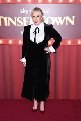 Rebel Wilson at the premiere of the Sky film Tinsel Town The Wonder of Stoneford at Vue Cinema West End London, 27 11 2025 Foto:xS.xVasx xFuturexImagex tinsel_5193
