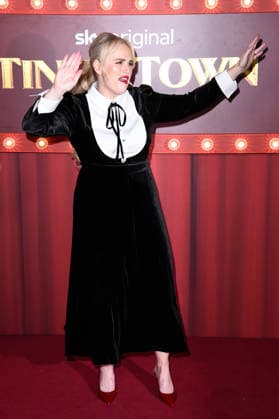 Rebel Wilson at the premiere of the Sky film Tinsel Town The Wonder of Stoneford at Vue Cinema West End London, 27 11 2025 Foto:xS.xVasx xFuturexImagex tinsel_5195