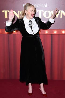 Rebel Wilson at the premiere of the Sky film Tinsel Town The Wonder of Stoneford at Vue Cinema West End London, 27 11 2025 Foto:xS.xVasx xFuturexImagex tinsel_5202