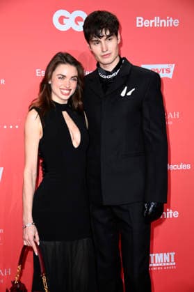 Charleen Weiss and Moritz Hau at the 27th GQ Men of the Year Awards 2025 at Metropol Berlin, 27 11 2025 Foto:xN.xKubelkax xFuturexImagex gq_berlin_5132