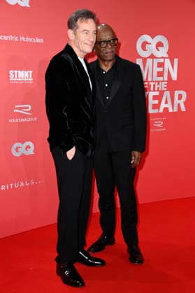 Jason Isaacs and Lennie James at the 27th GQ Men of the Year Awards 2025 at Metropol Berlin, 27 11 2025 Foto:xN.xKubelkax xFuturexImagex gq_berlin_5177