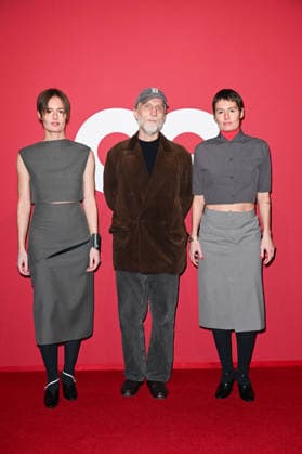 Milan, GQ Men of the Year 2025 In the photo: Giulia and Camilla Venturini, Simone Bellotti  Copyright: xManuelexMangiarottix xipa-agency.netx xManuelexMangiarottix IPA_Agency_IPA68462153