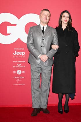 Milan, GQ Men of the Year 2025. Pictured: Federico Sarica, Benedetta Porcaroli  Copyright: xManuelexMangiarottix xipa-agency.netx xManuelexMangiarottix IPA_Agency_IPA68462604
