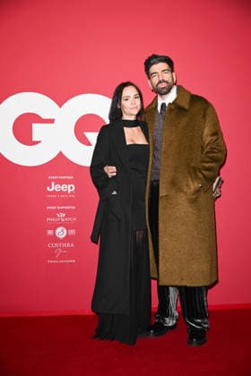 Milan, GQ Men of the Year 2025. Pictured: Gianluca Gazzoli and Sara Bolla.  Copyright: xManuelexMangiarottix xipa-agency.netx xManuelexMangiarottix IPA_Agency_IPA68462652