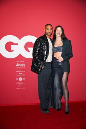 Milan, GQ Men of the Year 2025. Pictured: William Djoko and Marica Pellegrinelli.  Copyright: xManuelexMangiarottix xipa-agency.netx xManuelexMangiarottix IPA_Agency_IPA68462696