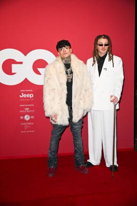 Milan, GQ Men of the Year 2025 In the photo: Niky Savage, Sayf in GCDS  Copyright: xManuelexMangiarottix xipa-agency.netx xManuelexMangiarottix IPA_Agency_IPA68462725